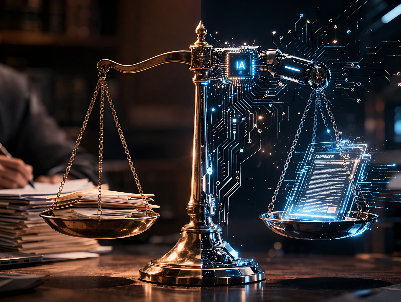 Leia mais sobre o artigo DOIS PESOS, DUAS MEDIDAS: A DUALIDADE DA INTELIGÊNCIA ARTIFICIAL NO CENÁRIO JURÍDICO BRASILEIRO